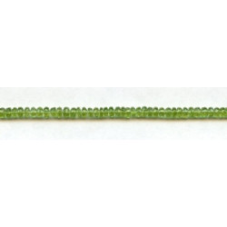 Peridot 4-5mm Faceted Rondell