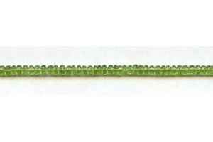 Peridot 4-5mm Faceted Rondell