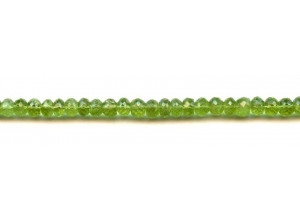 Peridot 6-6.5mm Faceted Rondell