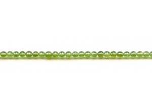 Peridot 4.5mm Faceted Round