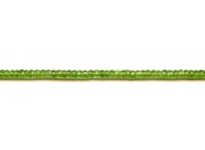 Peridot 4-4.5mm Faceted Rondell