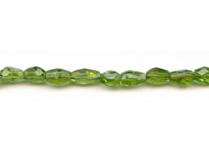 Peridot 7-8x Faceted Nugget