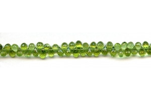 Peridot 5x7 Teardrop Briolette