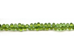 Peridot 5x7 Teardrop Briolette