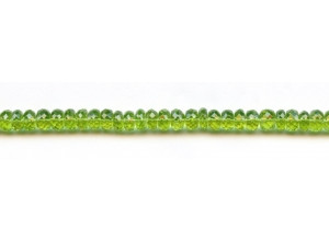 Peridot 6mm Faceted Rondell