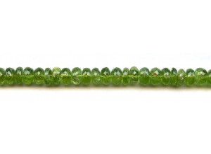 Peridot 8mm Faceted Rondell