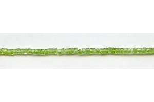 Peridot 3.5-4mm Faceted Wheel