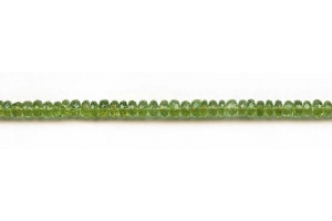 Peridot 5mm Faceted Rondell