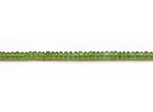 Peridot 5mm Faceted Rondell