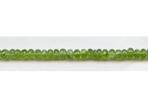 Peridot 7mm Faceted Rondell