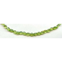 Peridot 3-5x Faceted Flat Oval
