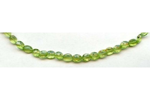 Peridot 3-5x Faceted Flat Oval