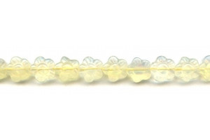 Yellow Opalite 12mm Flower