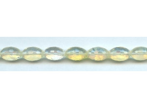 Yellow Opalite 10x15 Faceted Oval Rice