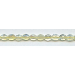 Yellow Opalite 8x10 Faceted Flat Oval