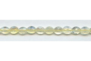 Yellow Opalite 8x10 Faceted Flat Oval