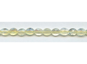 Yellow Opalite 8x10 Faceted Flat Oval