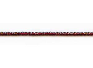 Garnet 4mm Faceted Round