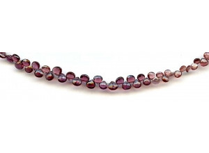 Garnet 4-5x Flat Pear Briolette