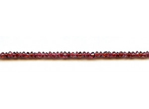 Garnet 4mm Rondell