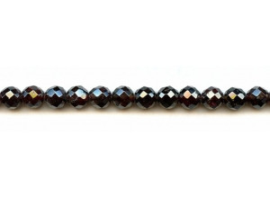 Garnet 8mm Faceted Round