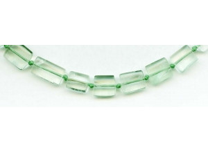 Green Fluorite 10x Flat Tube