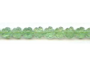 Green Fluorite 12mm Flower