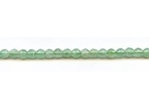 Green Fluorite 6mm Faceted Round