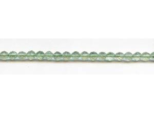 Green Fluorite 6mm Faceted Round