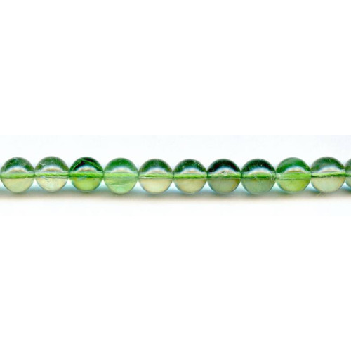 118-1142 Green Fluorite <br>10mm Round