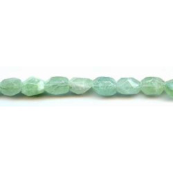 Green Fluorite 10x14 Faceted Nugget