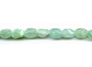 Green Fluorite 10x14 Faceted Nugget