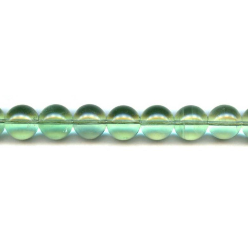 118-1166 Green Fluorite <br>14mm Round