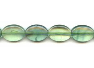 Green Fluorite 18x25 Flat Oval