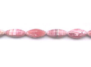 Rhodochrosite 10x20 6-sided Oval