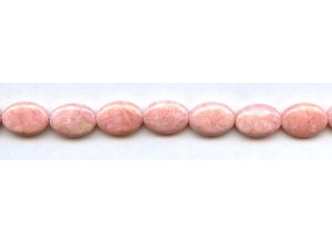 Pink Rhodochrosite 10x14 Flat Oval