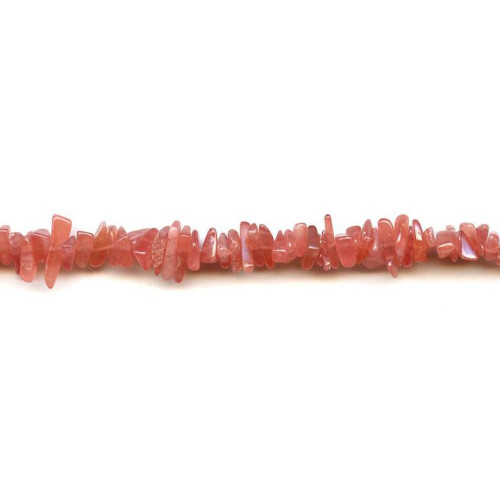 119-1163 Rhodochrosite <br>10x Chips