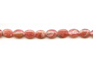 Rhodochrosite 9x12 Flat Oval