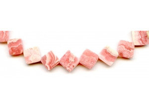 Rhodochrosite 9-11mm Diamond