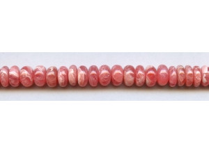 Rhodochrosite 10mm Rondell