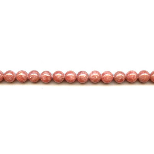 119-1259 Rhodochrosite <br>8mm Round