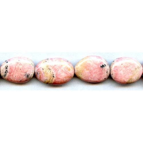 119-1369 Rhodochrosite <br>18-20x Flat Nugget