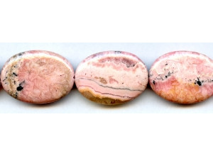 Rhodochrosite 25x35 Flat Oval