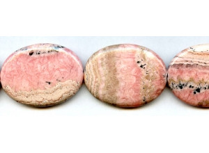 Rhodochrosite 30x40 Flat Oval