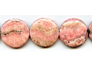 Rhodochrosite 32mm Coin