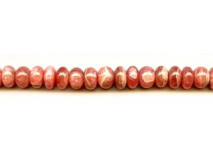 Rhodochrosite 10mm Rondell