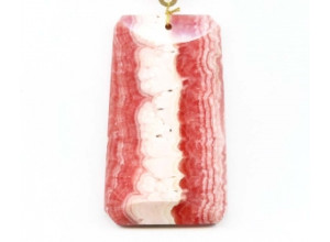 Rhodochrosite 71x43 Pendant