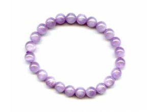 Kunzite 8mm Round Bracelet