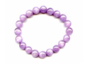 Kunzite 9-9.5mm Round Bracelet