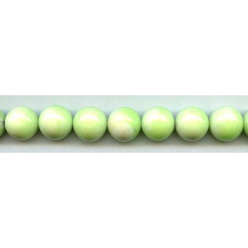 122-1079 Lemon Chrysoprase <br>14mm Round